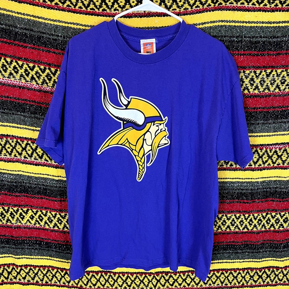 vintage late 90s NFL player inc minnesota vikings randy moss t shirt XL